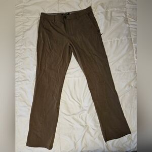 Men's Olive-Brown Chino Redlands Hybrid Standard Pants